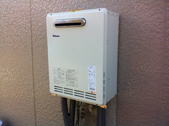 愛知県豊田市 パロマ給湯器（FH-204AWDL） 壁掛け型給湯器 ガスふろ給湯器取替工事