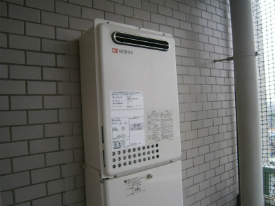 名古屋市守山区 壁掛け型 ノーリツ（GQ-2437WS 13A） ガス給湯器取替工事