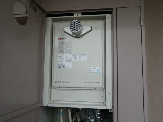 名古屋市西区 PS扉内設置型 ノーリツ（GT-2450SAWX-T） ガスふろ給湯器取替工事