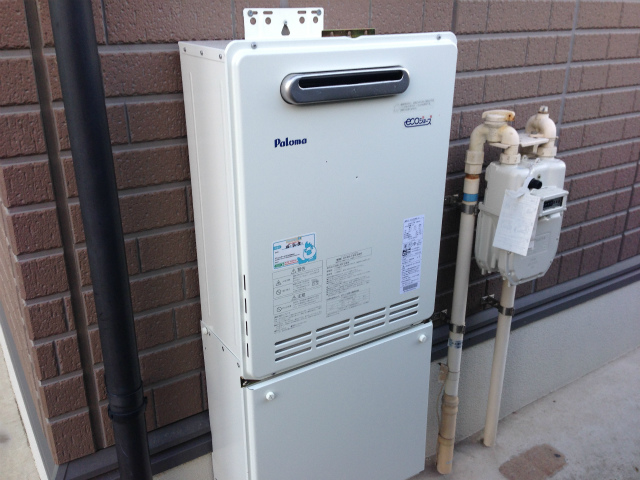 名古屋市中川区 パロマ（FH-E204AWDL） エコジョーズ取替 壁掛け型 ガスふろ給湯器取替工事