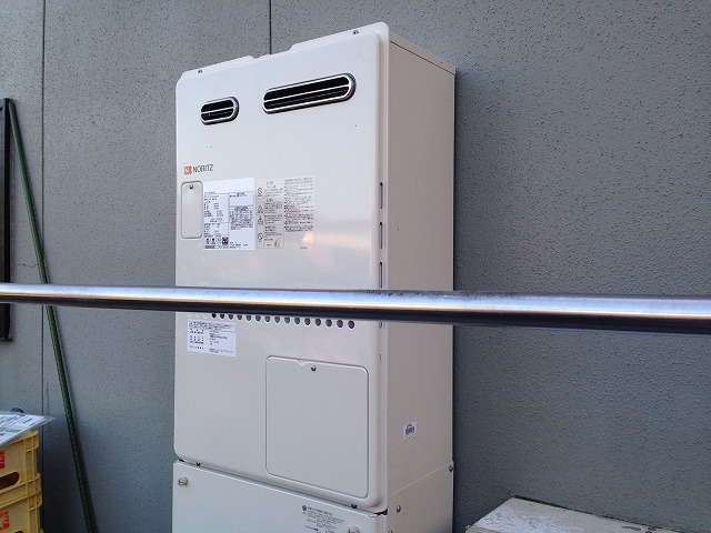 愛知県岡崎市 熱源機給湯器交換 ノーリツ（GTH-2444AWX） 給湯器取替工事