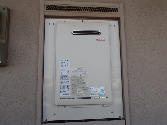名古屋市守山区 給湯専用ガス給湯器取替 リンナイ（RUX-A1610W-E(13A)） ガス給湯器取替工事