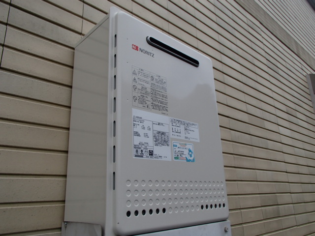 愛知郡東郷町 ノーリツ（GT-2450SAWX(13A)） 壁掛け型 ガス給湯器取替工事