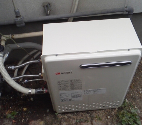 名古屋市昭和区 ノーリツ(GT-2450SARX) 据置型 ガス給湯器取替工事