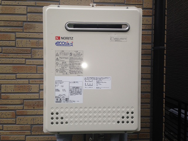 愛知県桑名市 エコジョーズ取替 ノーリツ(GT-C2452SAWX) ガス給湯器取替工事