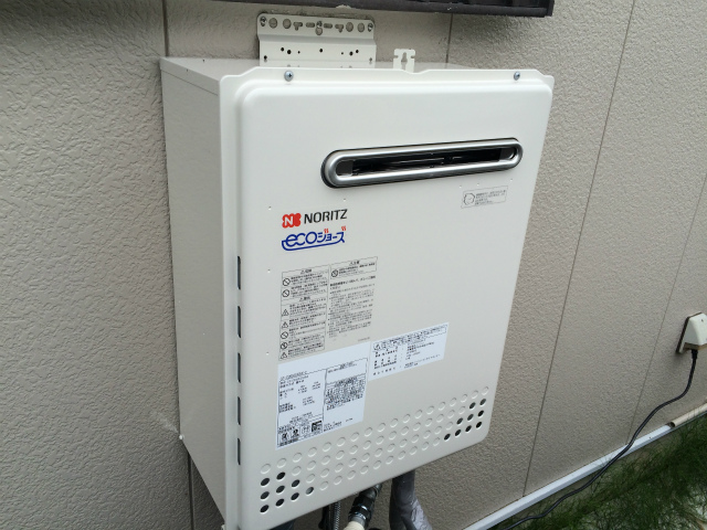 愛知県岡崎市 エコジョーズ取替 ノーリツ(GT-C2052SAWX-2) 即日対応 ガス給湯器取替工事
