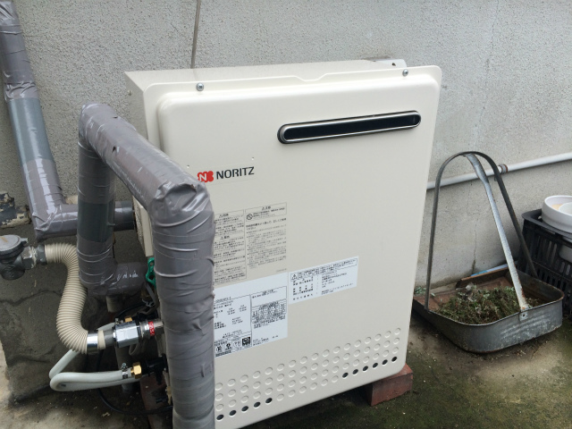 愛知県一宮市木曽川町 ノーリツ(GT-2050SARX-2) ガス給湯器取替工事