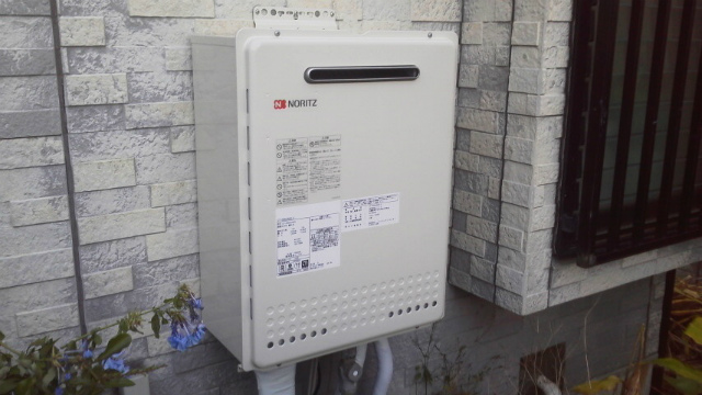 神奈川県横浜市磯子区 ノーリツ(GT-2050SAWX-2) ガス給湯器取替工事