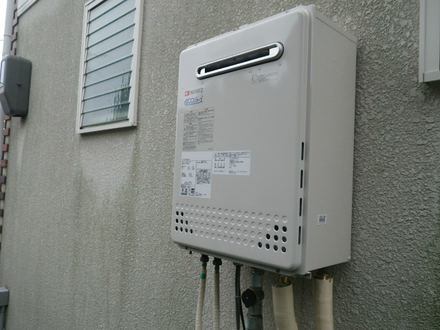兵庫県西宮市 ノーリツ エコジョーズ(GT-C2452SAWX-2) ガス給湯器取替工事